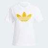 ADIDAS ORIGINALS T-SHIRT PEARL TREFOIL