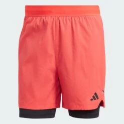 ADIDAS ORIGINALS SHORT DEUX-EN-UN POWER WORKOUT