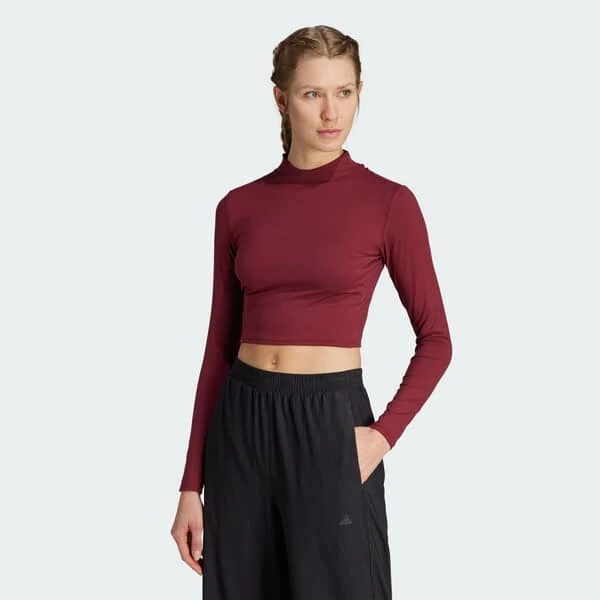 ADIDAS ORIGINALS T-SHIRT MANCHES LONGUES YOGA STUDIO 2 ADIDAS ORIGINALS T-SHIRT MANCHES LONGUES YOGA STUDIO - Image 2